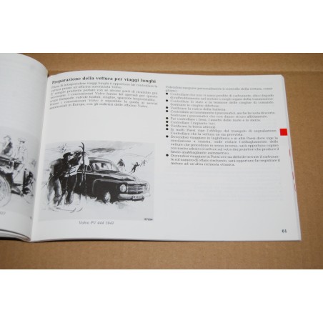 LIBRETTO USO MANUTENZIONE VOLVO 740 1986 - BUONO