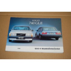 LIBRETTO USO MANUTENZIONE VOLVO 740 GLE 1984 - BUONO