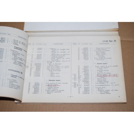 CATALOGO PARTI RICAMBIO FIAT 1800 2° ed. NOVEMBRE 1959 - BUONO