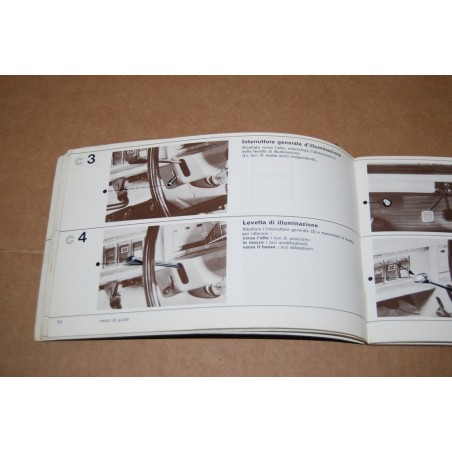 LIBRETTO USO MANUTENZIONE RENAULT R 1120 E R 1123 anno 1966 BUONO