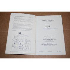 IMP MARK II OWNER'S HANDBOOK GOOD CONDITIONS 2