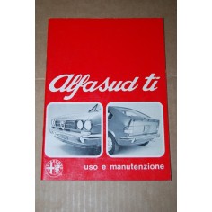LIBRETTO USO MANUTENZIONE ALFA ROMEO ALFASUD TI  - OTTIMO