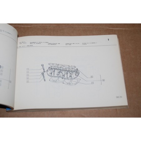 CATALOGO PARTI DI RICAMBIO FIAT 128 RALLY 1975 - MOLTO BUONO