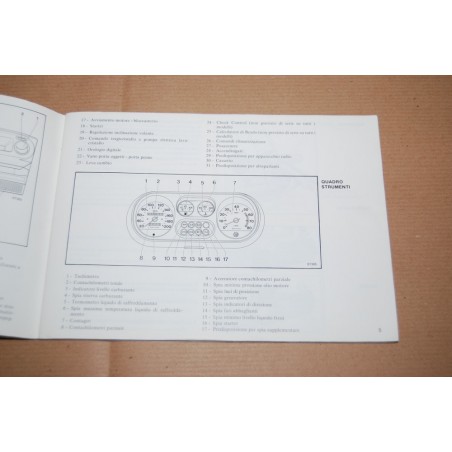 LIBRETTO USO MANUTENZIONE ALFA ROMEO ALFA 33 1983 LIEVI MACCHIE