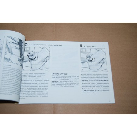 LIBRETTO USO MANUTENZIONE ALFA ROMEO ALFA 33 1.8 TD 1986 OTTIMO
