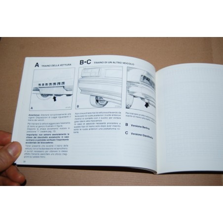 LIBRETTO USO MANUTENZIONE ALFA ROMEO ALFA 33 1.8 TD 1986 OTTIMO