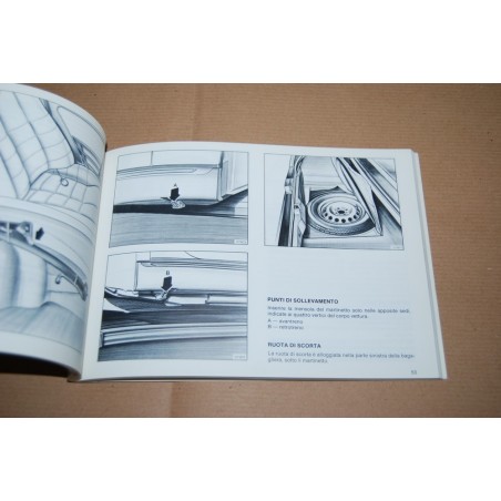 LIBRETTO USO MANUTENZIONE ALFA ROMEO ALFA 90 1984 MACCHIE