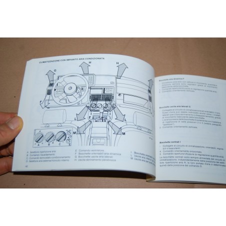 LIBRETTO USO MANUTENZIONE ALFA ROMEO ALFA 90 2.4 TURBO DIESEL OTTIMO