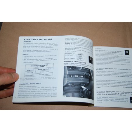 LIBRETTO USO MANUTENZIONE ALFA ROMEO ALFETTA 2.0 TURBO DIESEL OTTIMO