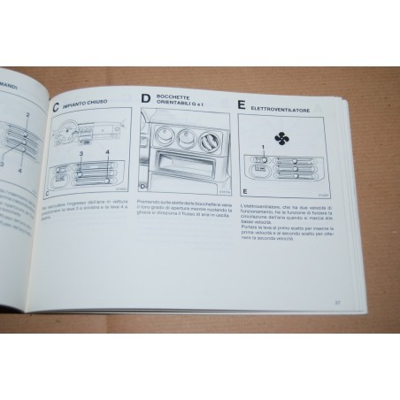 LIBRETTO USO MANUTENZIONE ALFA ROMEO 33 SPORT WAGON 1988 OTTIMO