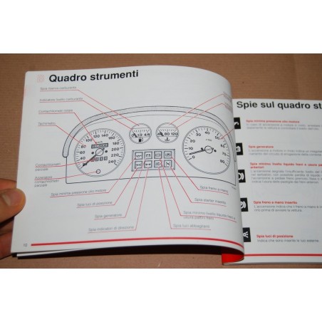 LIBRETTO USO MANUTENZIONE ALFA ROMEO SPORT WAGON 1° ED. 1989 NUOVO