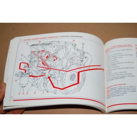 LIBRETTO USO MANUTENZIONE ALFA ROMEO 33 SPORT WAGON 1° ED. 1992 NUOVO