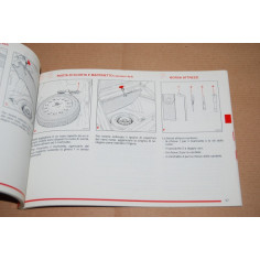LIBRETTO USO MANUTENZIONE ALFA ROMEO SPORT WAGON 1.7 IE 1° EDIZIONE 1989 2