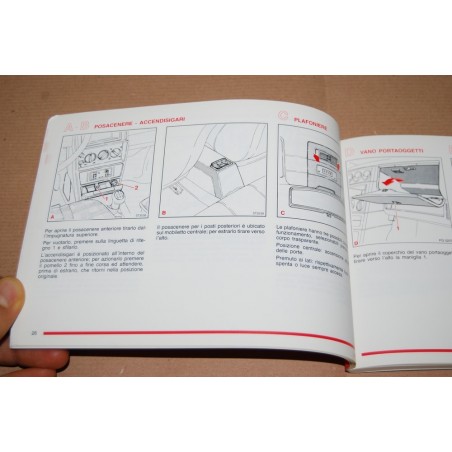 LIBRETTO USO MANUTENZIONE ALFA ROMEO SPORT WAGON 331° ED. 1991 NUOVO