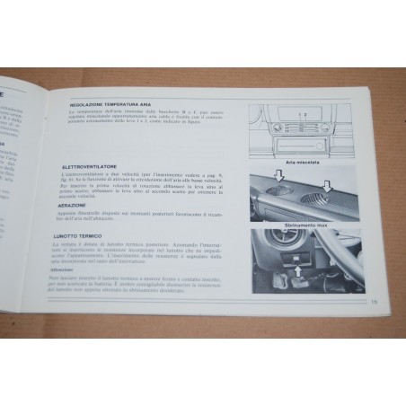 LIBRETTO USO MANUTENZIONE ALFA ROMEO ALFASUD & SUPER 1977 NUOVO