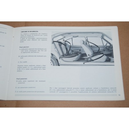 LIBRETTO USO MANUTENZIONE ALFA ROMEO ALFASUD & SUPER 1977 NUOVO