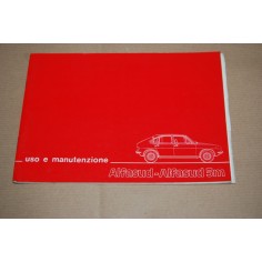 LIBRETTO USO MANUTENZIONE ALFA ROMEO ALFASUD & 5M 1976 OTTIMO