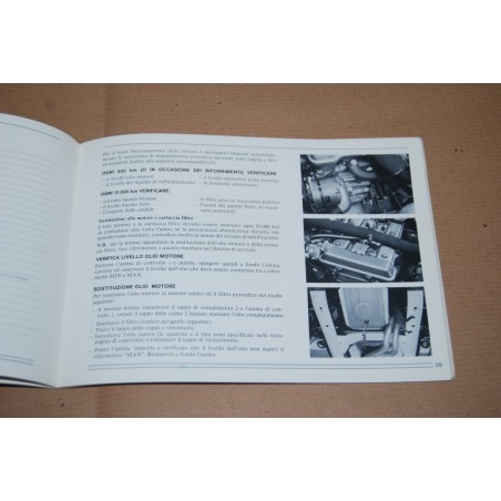 LIBRETTO USO MANUTENZIONE ALFA ROMEO GIULIETTA 1980 OTTIMO
