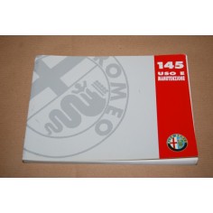 LIBRETTO USO MANUTENZIONE ALFA ROMEO 145 5° EDIZIONE 1995 OTTIMO