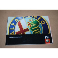 LIBRETTO USO MANUTENZIONE ALFA ROMEO 147 1° EDIZIONE 2000 OTTIMO