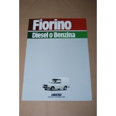 PROSPEKT BROCHURE DEPLIANT FIAT FIORINO DIESEL O BENZINA 1983 - 8 PAGINE