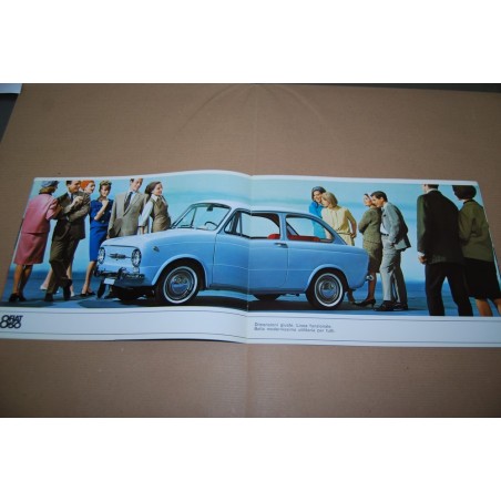 PROSPEKT BROCHURE DEPLIANT FIAT 850 - 8 PAGINE BUONO
