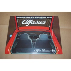 PROSPEKT BROCHURE DEPLIANT ALFA ROMEO ALFASUD 1.2 1.3 1.5 & TI - 4 PAGINE