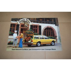 PROSPEKT BROCHURE DEPLIANT OPEL REKORD CARAVAN 1978 - 4 PAGINE