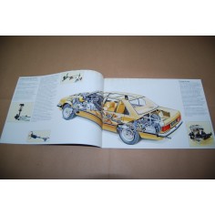 PROSPEKT BROCHURE DEPLIANT OPEL REKORD 10 PAGINE ALCUNE INCOLLATE 2