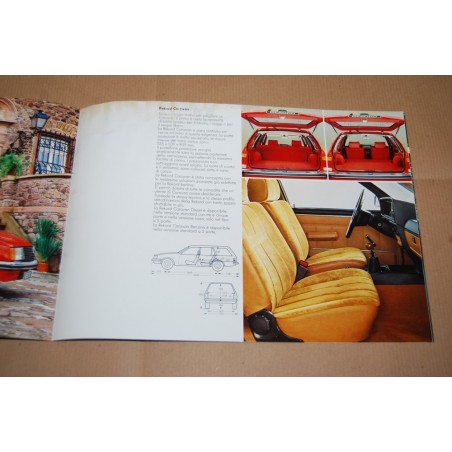 PROSPEKT BROCHURE DEPLIANT OPEL REKORD 10 PAGINE ALCUNE INCOLLATE