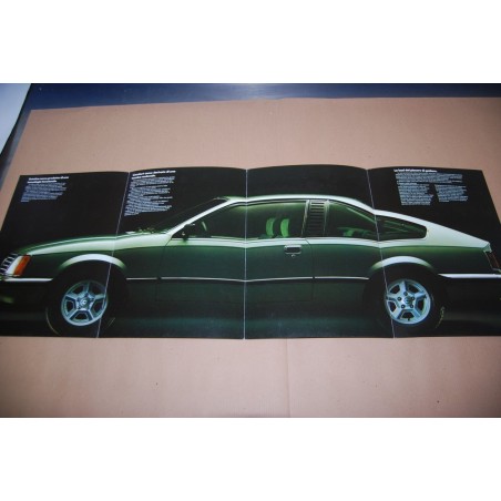 PROSPEKT BROCHURE DEPLIANT OPEL MONZA - 4 PAGINE