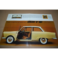 PROSPEKT BROCHURE DEPLIANT DKW F 12 - 4 PAGINE BUONO 2