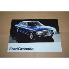 PROSPEKT BROCHURE DEPLIANT FORD GRANADA GL - 4 PAGINE OTTIMO