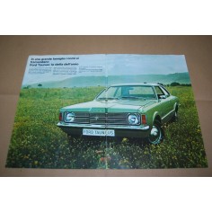 PROSPEKT BROCHURE DEPLIANT FORD TAUNUS - 10 PAGINE LIEVI ONDULAZIONI 2