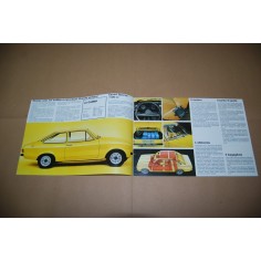 PROSPEKT BROCHURE DEPLIANT FORD ESCORT GAMMA VERSIONI - 6 PAGINE 2