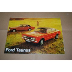 PROSPEKT BROCHURE DEPLIANT FORD TEUNUS GAMMA VERSIONI - 4 PAGINE BUONO