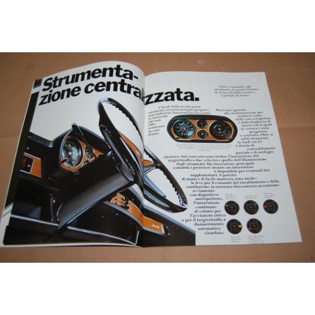 PROSPEKT BROCHURE DEPLIANT AUDI 100 AGOSTO 1970 - 12 PAGINE