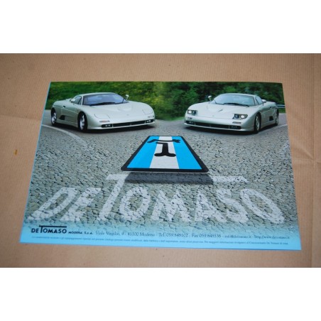 PROSPEKT BROCHURE DEPLIANT DE TOMASO GUARCA' - 2 PAGINE