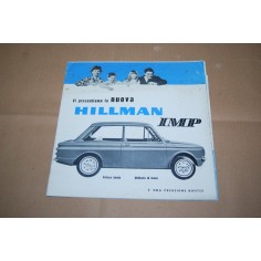 PROSPEKT BROCHURE DEPLIANT HILLMAN IMP - POSTER 6 PAGINE