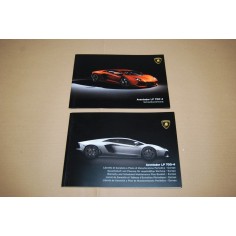 LAMBORGHINI AVENTADOR LP 700-4 SCHNELLANLEITUNG LIBRETTO GARANZIA E MANUTENZIONE