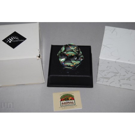 CRISTALLO SWAROVSKI FERMACARTE PAPERWEIGHT ANIMAL KINGDOM rif. M5616