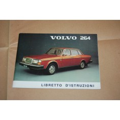 VOLVO 264 LIBRETTO USO MANUTENZIONE 1974 OTTIMO