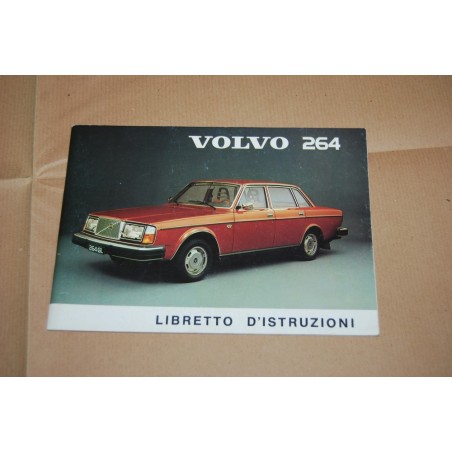VOLVO 264 LIBRETTO USO MANUTENZIONE 1974 OTTIMO