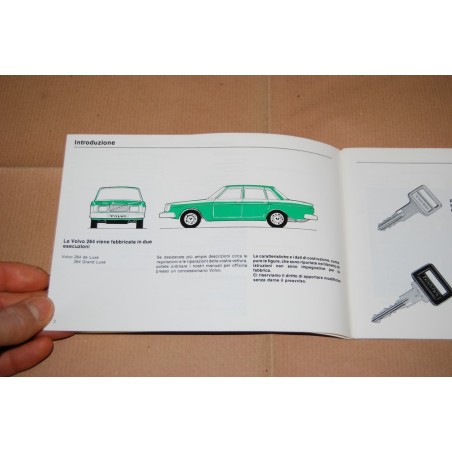 VOLVO 264 LIBRETTO USO MANUTENZIONE 1974 OTTIMO