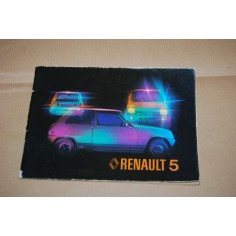 RENAULT 5 USO MANUTENZIONE L R1221 TL R1222 GTL R1225 TS R1224 SOCIETA' R2382