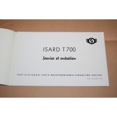 ISARD T 700 SERVICE ET ENTRETIEN 1958 FRENCH TEXT GOOD 2