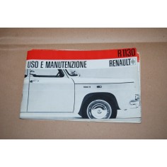 RENAULT R 1130 LIBRETTO USO MANUTENZIONE