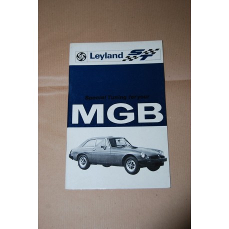 LEYLAND ST SPèECIAL TUNING FOR YOUR MGB 1976 ENGLISH