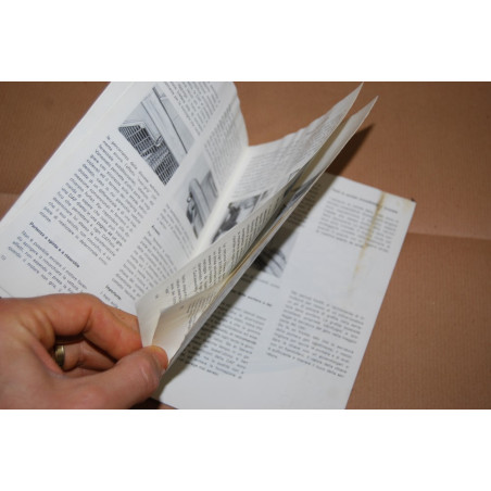 DAF 44 LIBRETTO USO MANUTENZIONE VISTOSA UMIDITA' ALCUNE APGINE ATTACCATE