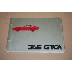 FERRARI 365 GTC 4 CATALOGO PARTI DI RICAMBIO AGGIORNAMENTI 1972 BUONO